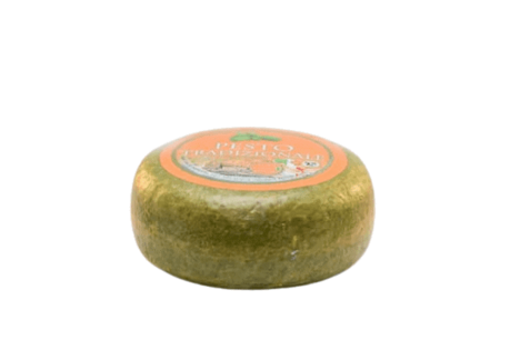 Pesto-Käse ein bunter Käse Pesto-Käse ein bunter Käse